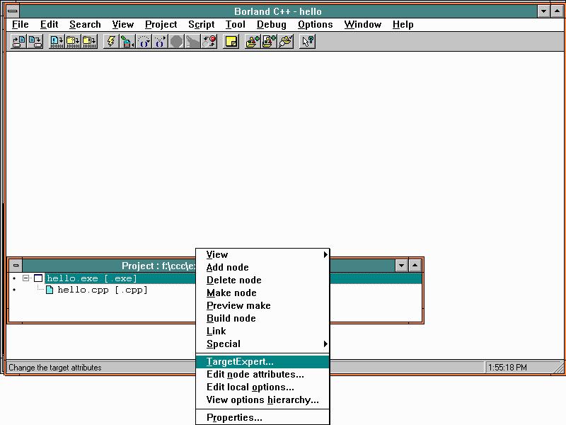 Right Click on Project Window to select Project Expert
