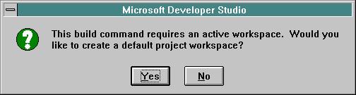 MSVC 4.0 Build hello.exe
