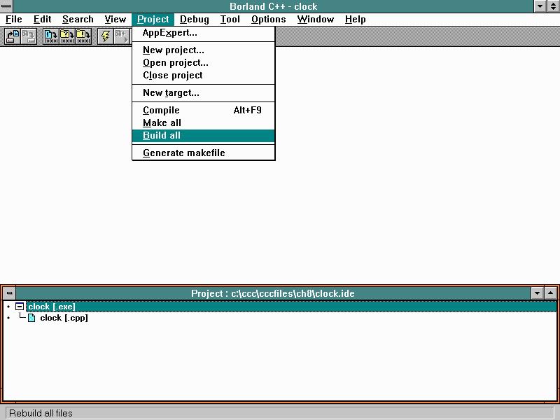 Main | Project | Build All