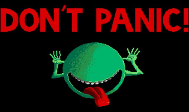 Don't panic